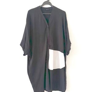 COS Black Knit oversized Sweater